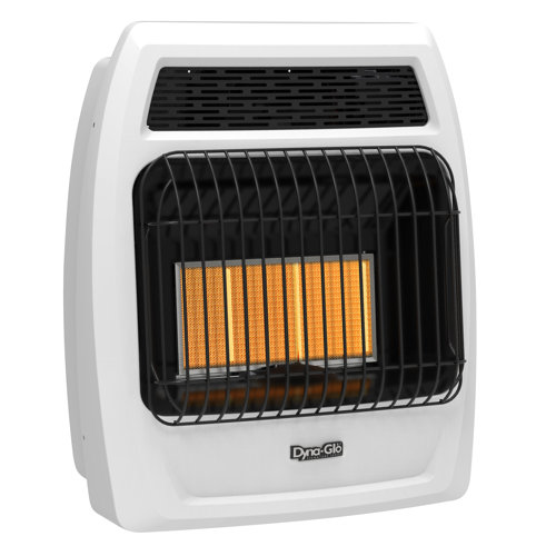 DynaGlo 18000 BTU Natural Gas Wall Mounted Space Heater with